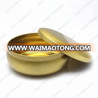 Wholesale Empty Gold, Silver Candle Tin Box Can Candle Tin Jar With Lid